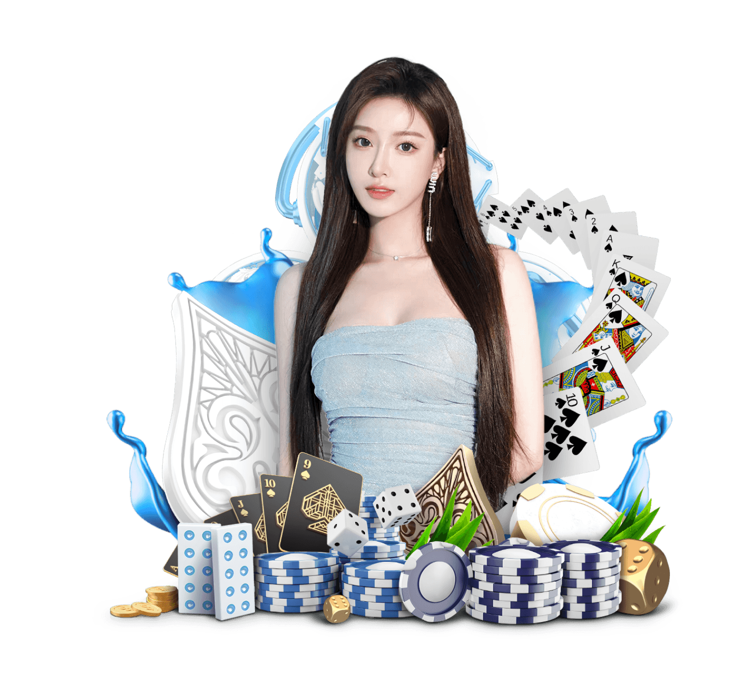 wajik88 live-dealer studio with professional HD cameras, dealer station, and gaming tables